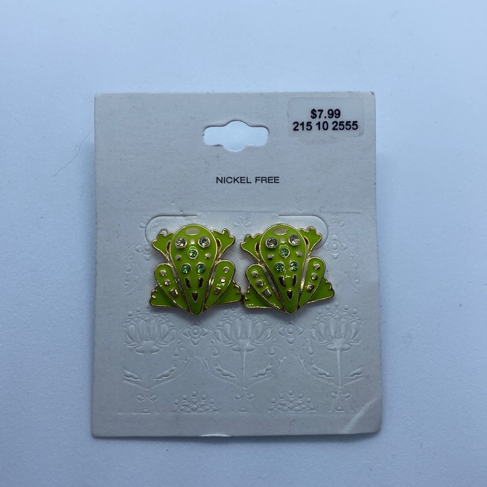 Frog Earrings